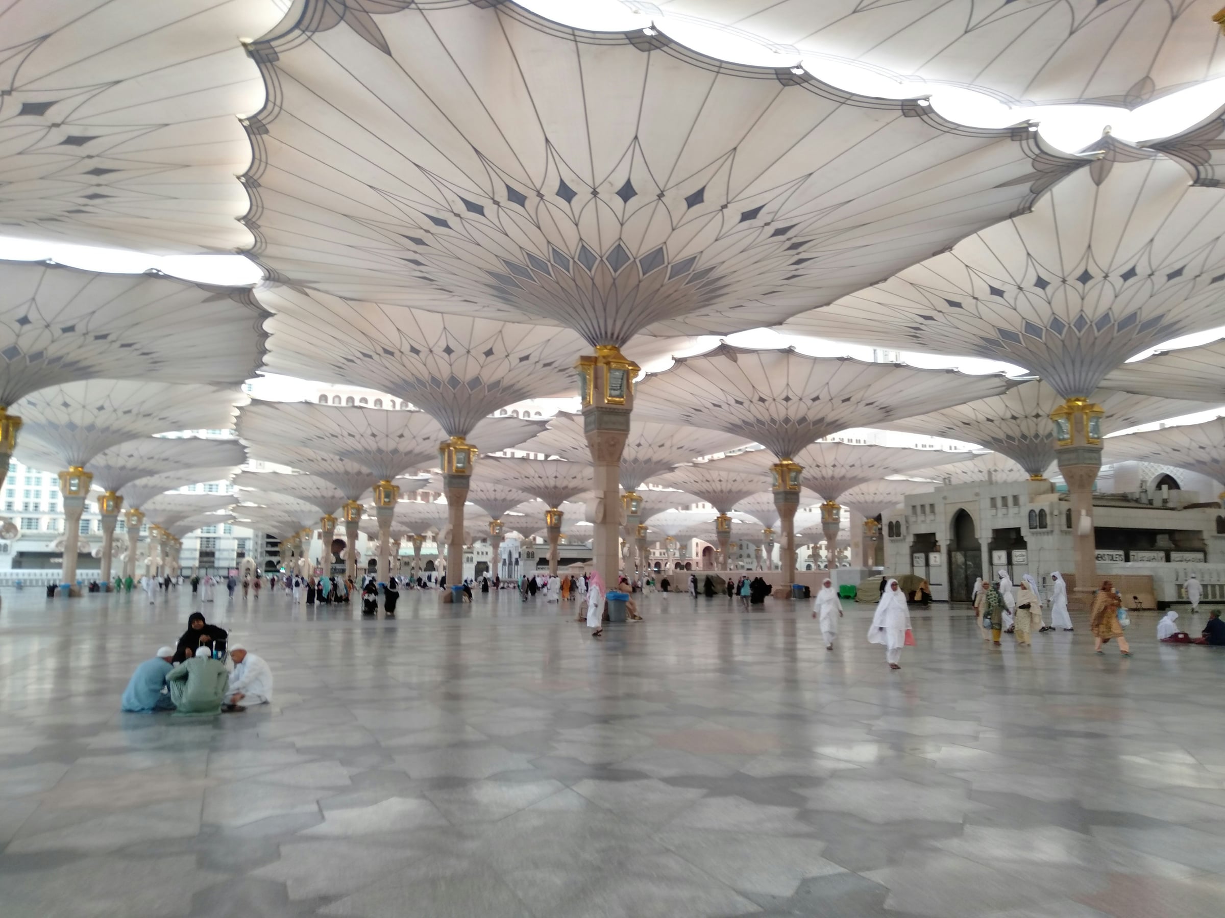 De heilige Kaaba in Mekka