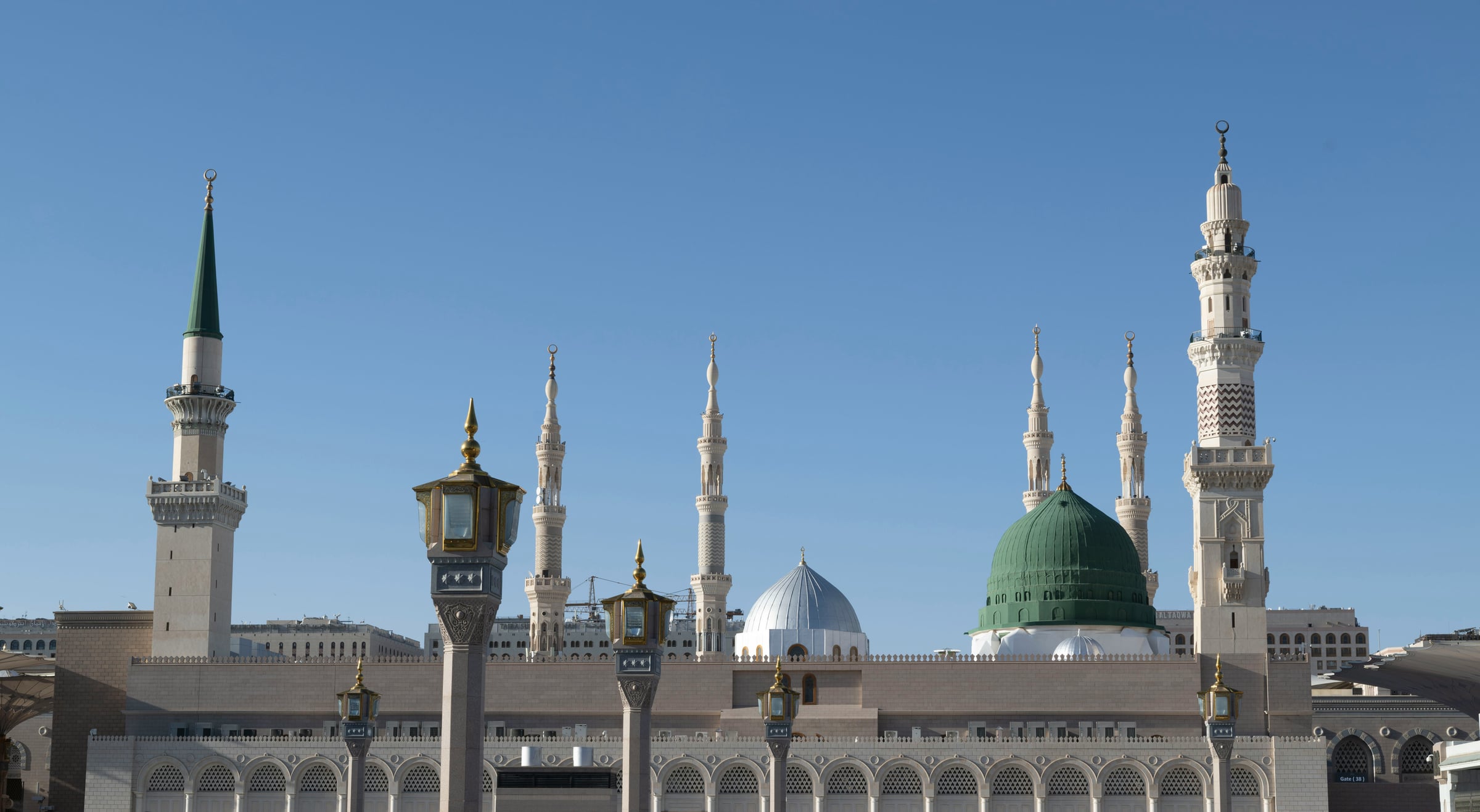 Pelgrims verzameld bij de Kaaba